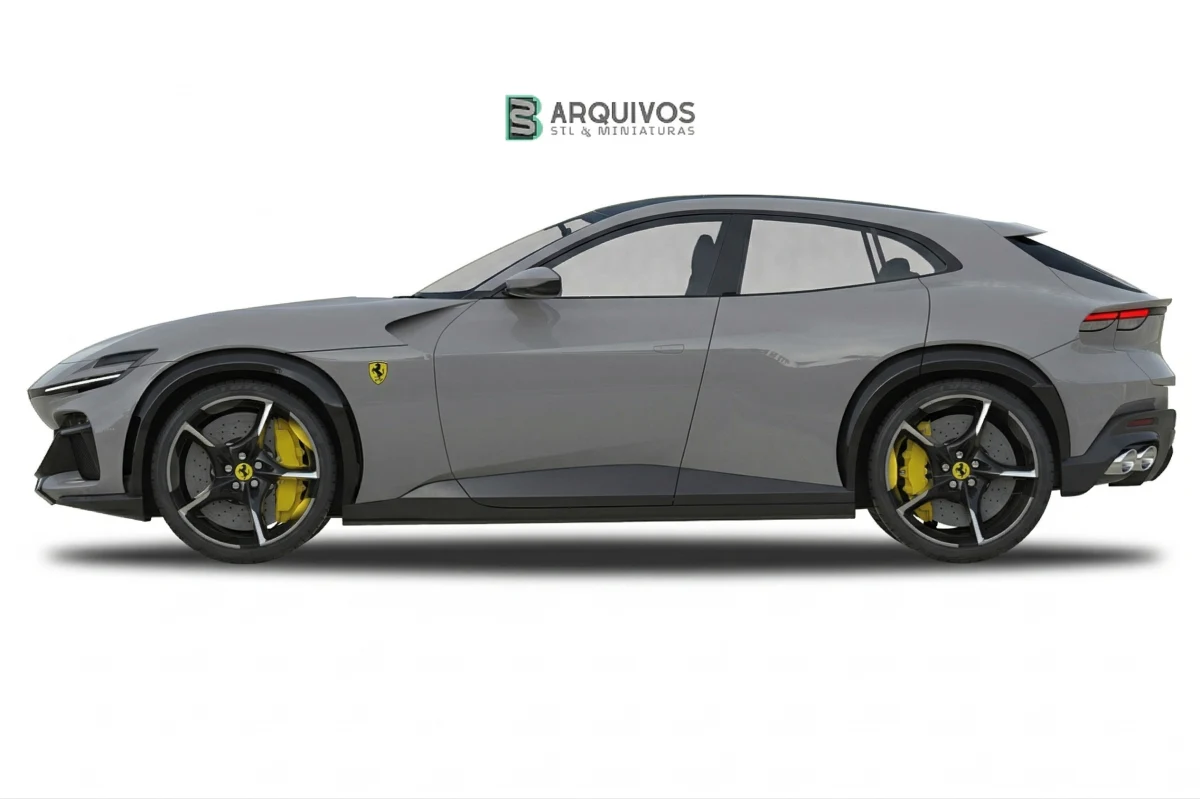 Modelo 3D STL - Ferrari Purosangue — foto 3